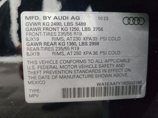 2024 Audi Q5 45 S line quattro Premium
