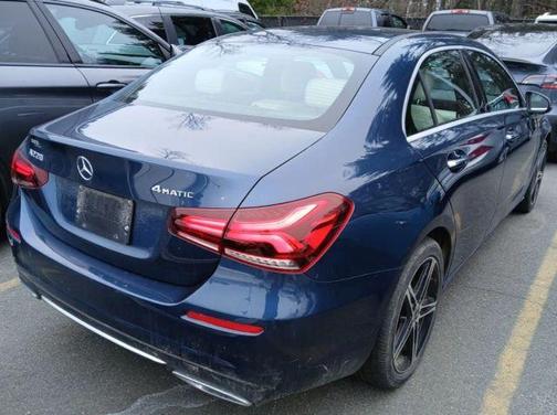 Blue 2021 Mercedes-Benz A-Class A 220 4MATIC