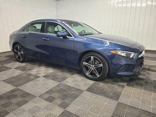 Blue 2021 Mercedes-Benz A-Class A 220 4MATIC