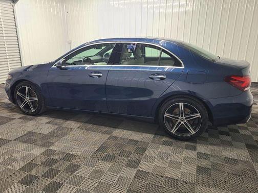 Blue 2021 Mercedes-Benz A-Class A 220 4MATIC