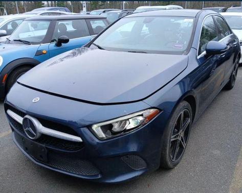 Blue 2021 Mercedes-Benz A-Class A 220 4MATIC