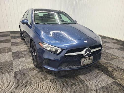 Blue 2021 Mercedes-Benz A-Class A 220 4MATIC