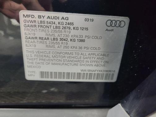 2019 Audi Q5 2.0T Premium Plus