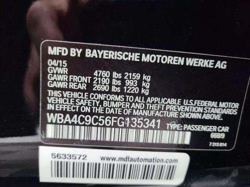 2015 BMW 428 Gran Coupe i xDrive