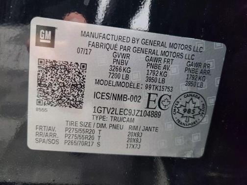 2018 GMC Sierra 1500 Base