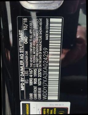 2019 Mercedes-Benz AMG GT R