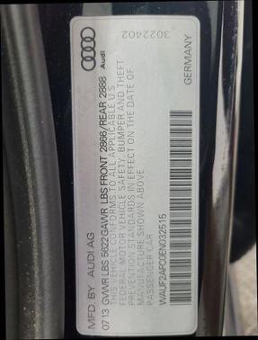 Black 2014 Audi S6 4.0T Prestige quattro