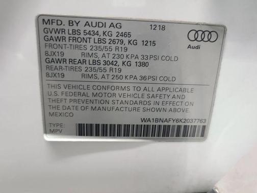 2019 Audi Q5 2.0T Premium Plus