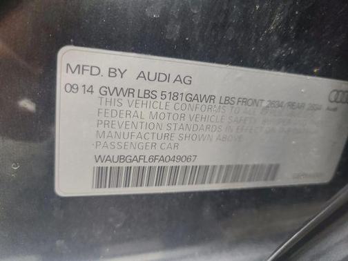 Gray 2015 Audi S4 3.0T Premium Plus