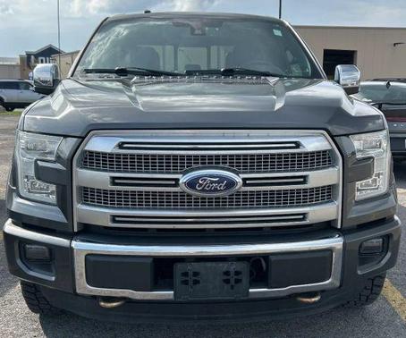 Gray 2015 Ford F-150 Platinum