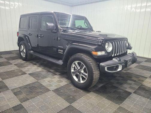 Black 2020 Jeep Wrangler Unlimited Sahara