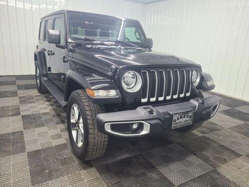 Black 2020 Jeep Wrangler Unlimited Sahara