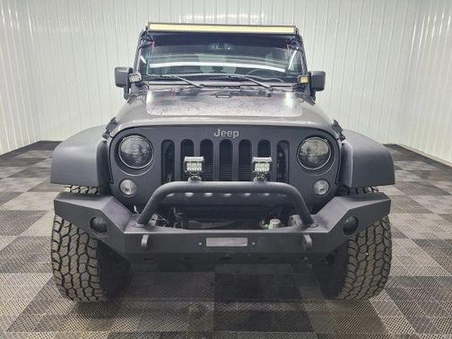 Gray 2017 Jeep Wrangler Unlimited Sport