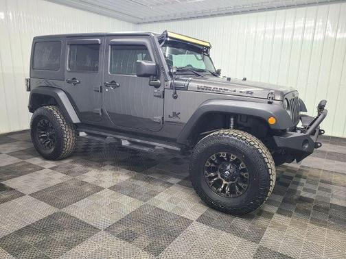 Gray 2017 Jeep Wrangler Unlimited Sport