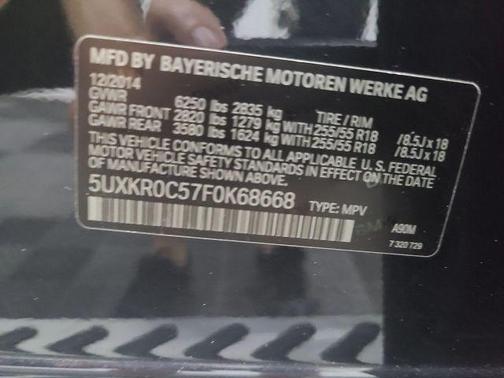 Gray 2015 BMW X5 xDrive35i