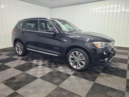Black 2016 BMW X3 xDrive28d