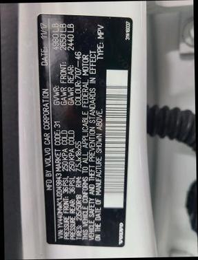 White 2018 Volvo V60 Cross Country T5