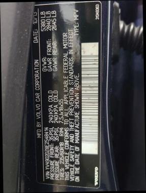 Caspian Blue Metallic 2014 Volvo XC60 T6