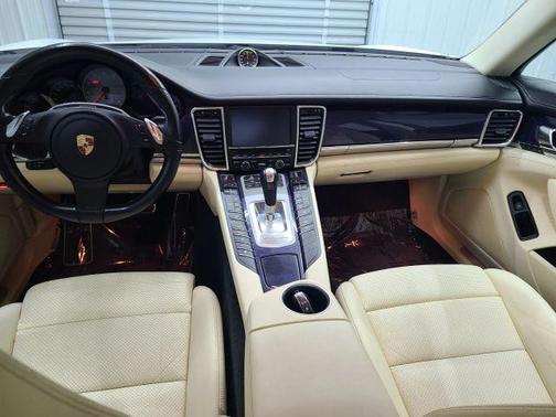 White 2014 Porsche Panamera 4S