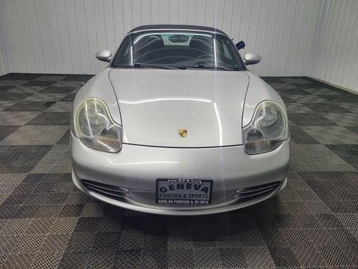 Gray 2003 Porsche Boxster
