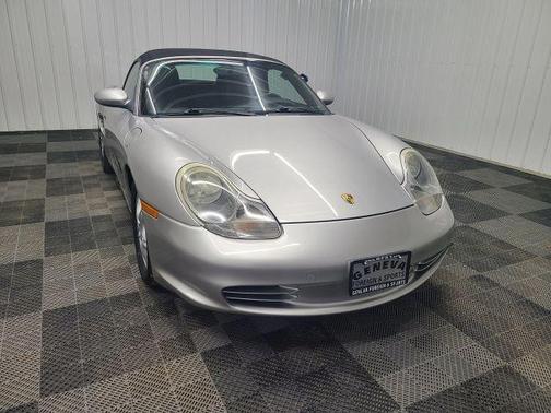 Gray 2003 Porsche Boxster