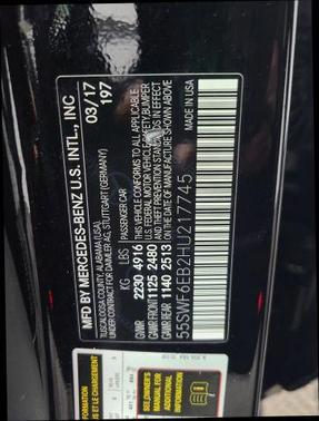 2017 Mercedes-Benz AMG C 43 Base 4MATIC