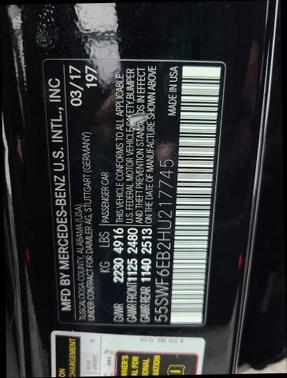 2017 Mercedes-Benz AMG C 43 Base 4MATIC