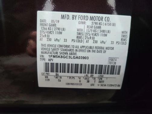 2020 Ford Explorer ST