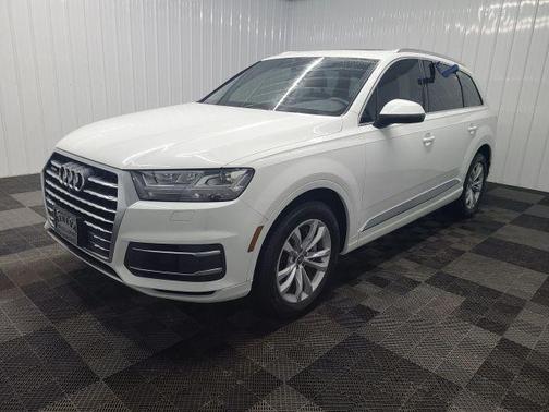 Carrara White 2018 Audi Q7 3.0T Premium Plus