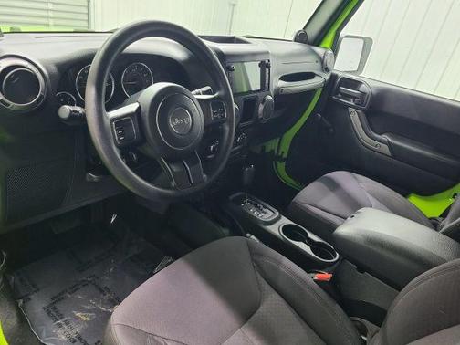 Green 2013 Jeep Wrangler Sport