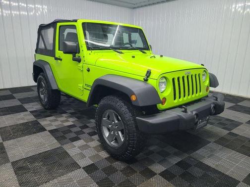 Green 2013 Jeep Wrangler Sport