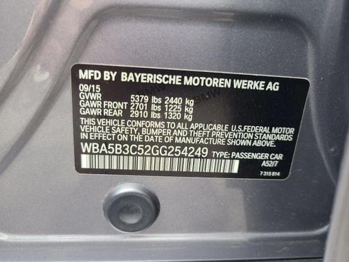 2016 BMW 535 i xDrive