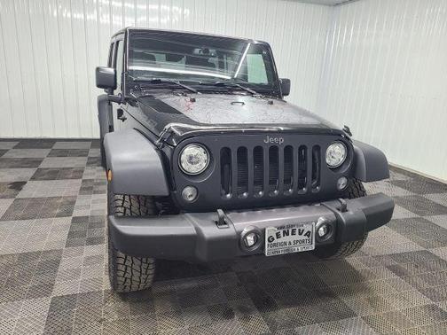 Black 2017 Jeep Wrangler Unlimited Sport