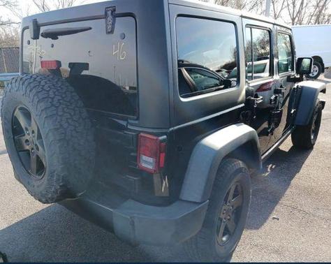 Black 2017 Jeep Wrangler Unlimited Sport