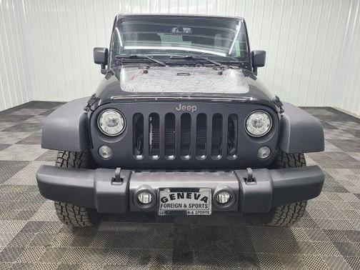 Black 2017 Jeep Wrangler Unlimited Sport
