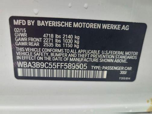 2015 BMW 335 i xDrive