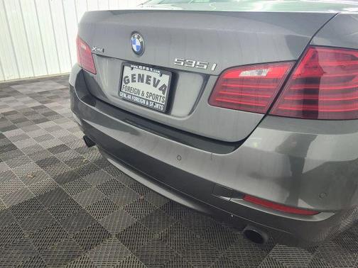 Gray 2014 BMW 535 i xDrive