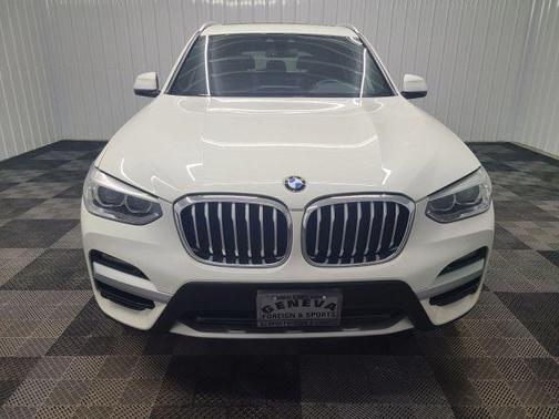White 2020 BMW X3 xDrive30i