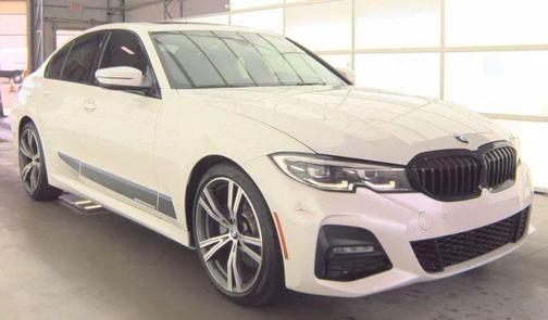 White 2019 BMW 330 i