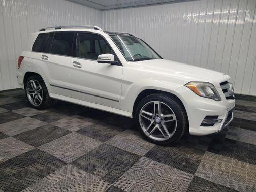 White 2014 Mercedes-Benz GLK-Class GLK 350 4MATIC