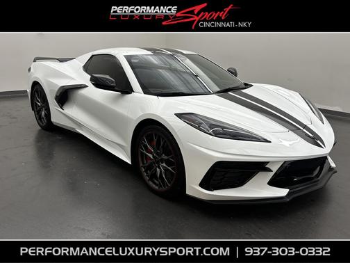 Arctic White 2024 Chevrolet Corvette Stingray w/2LT