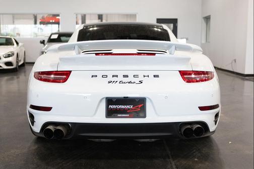 White 2015 Porsche 911 Turbo