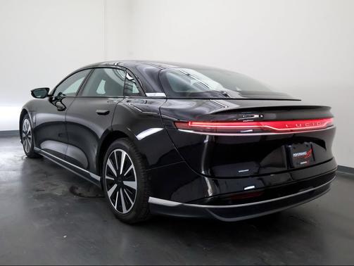 Infinite Black Metallic 2023 Lucid Air Pure