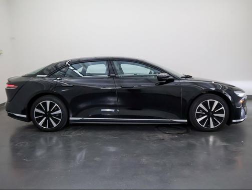 Infinite Black Metallic 2023 Lucid Air Pure