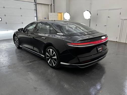 Infinite Black Metallic 2023 Lucid Air Pure