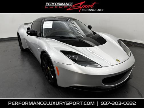 Arctic Silver Metallic 2014 Lotus Evora S 2+2