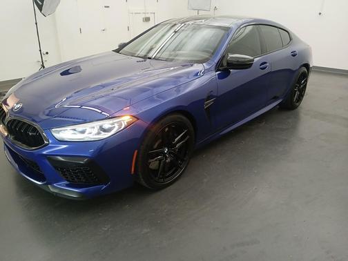 Marina Bay Blue Metallic 2022 BMW M8 Gran Coupe Competition