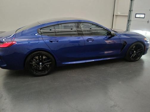 Marina Bay Blue Metallic 2022 BMW M8 Gran Coupe Competition