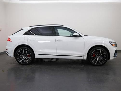 Carrara White 2020 Audi Q8 55 Premium Plus