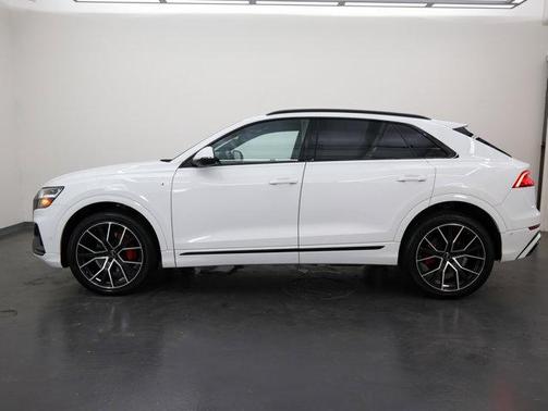 Carrara White 2020 Audi Q8 55 Premium Plus